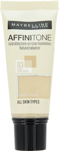 Maybelline New York Affinitone, Hydrating Tone - on - Tone Foundation Natural Radiance (Podkład do twarzy) - 2