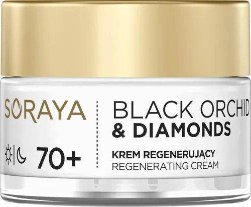 Soraya Black Orchid & Diamonds, Krem regenerujący na dzień i na noc `Aktywator odbudowy skóry 70+`