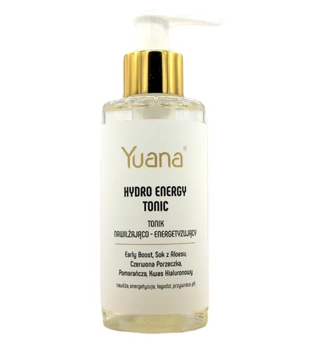 Yuana Hydro Energy Tonic (Naturalny tonik nawilżająco energetyzujący)