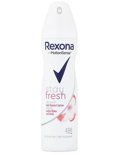 Rexona Motionsense, Stay Fresh White Flowers & Lychee Anti-Transpirant Spray 48h (Antyperspirant w sprayu)