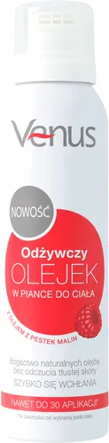 Venus Odżywczy olejek w piance do ciała z olejem z pestek malin