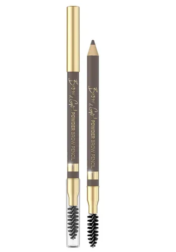 Eveline Cosmetics Brow & Go!, Powder Brow Pencil (Kredka pudrowa do brwi) - 3