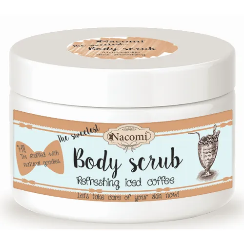 Nacomi Naturalny peeling do ciała - Odświeżająca mrożona kawa - 1