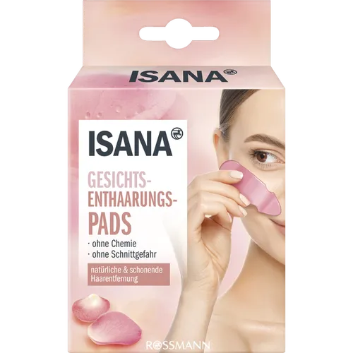 Isana Gesichts-Enthaarungs-Pads (Pad do depilacji twarzy)