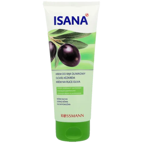 Isana Handcreme Olive (nowa wersja) (Oliwkowy krem do rąk)