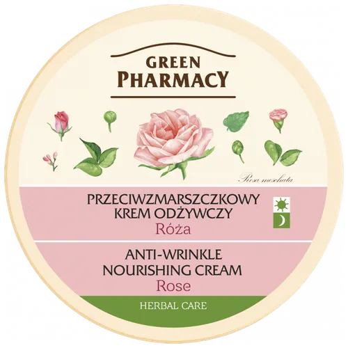 Green Pharmacy Przeciwzmarszczkowy krem odżywczy `Róża` - 1
