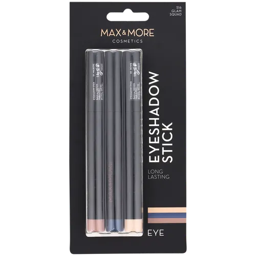 Max & More Eyeshadow Stick Long Lasting Set (Cienie w sztyfcie) - 1