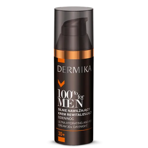 Dermika 100% For Men, Krem do twarzy  30+