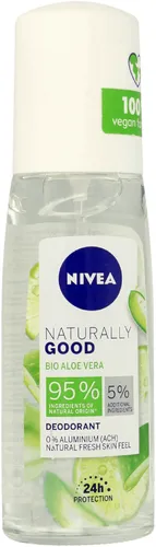 Nivea Naturally Good, Dezodorant w sprayu `Bio Aloes`