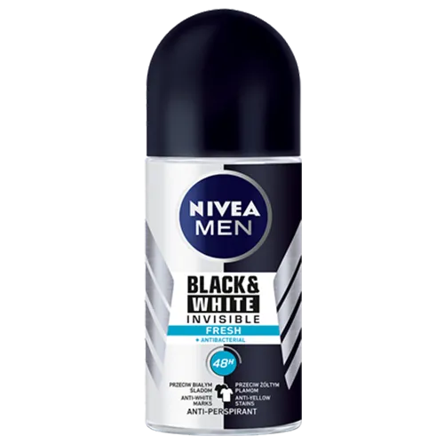 Nivea Men, Invisible Fresh Black & White, Antyperspirant w kulce