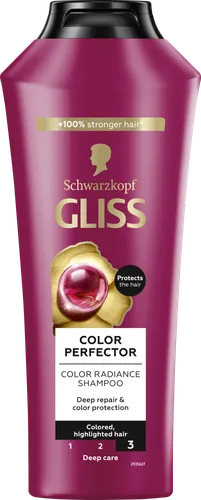 Schwarzkopf Gliss Color Perfector, Szampon do włosów farbowanych - 1