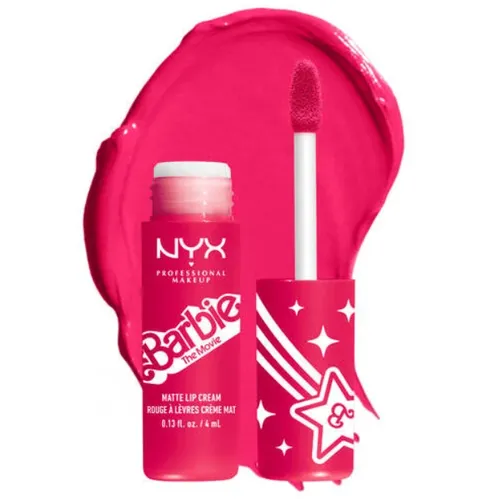 NYX Professional Makeup Barbie Collection, Smooth Lip Cream (Matowa pomadka do ust)