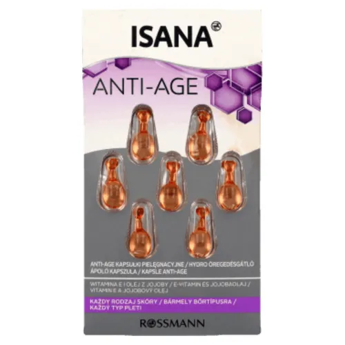 Isana Anti-Age Pflegekapseln (Ujędrniające kapsułki pielęgnacyjne)