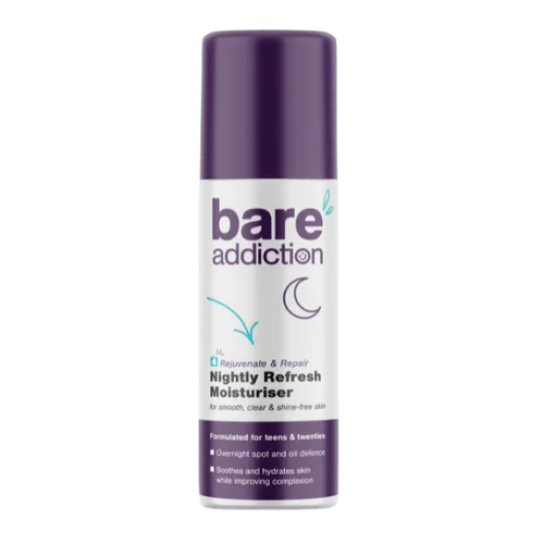 Bare Addiction Nightly Refresh Moisturizer (Nawilżający krem na noc z niacynamidem)