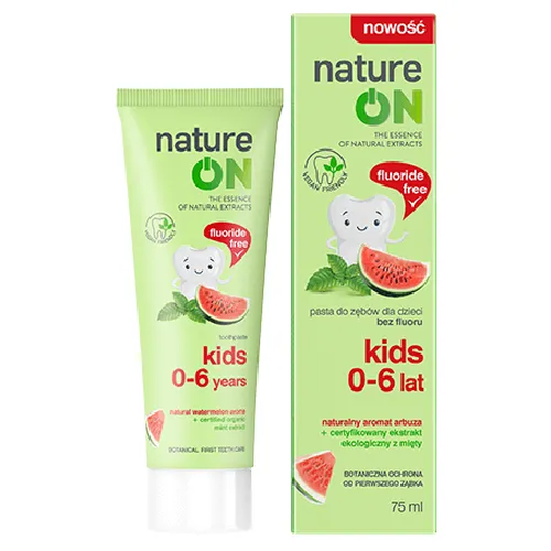 natureON Kids, Pasta do zębów dla dzieci bez fluoru