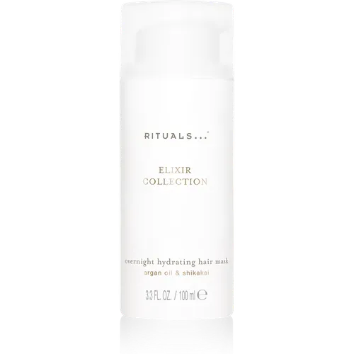 Rituals The Hair Temple, Elixir Collection, Overnight Hydrating Hair Mask (Maseczce nawilżającej na noc)