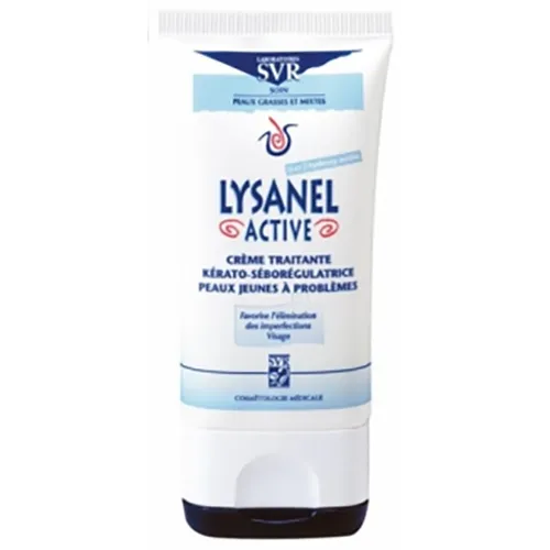 SVR Lysanel Active (Krem do intensywnej pielęgnacji cery tłustej, trądzikowej i mieszanej)