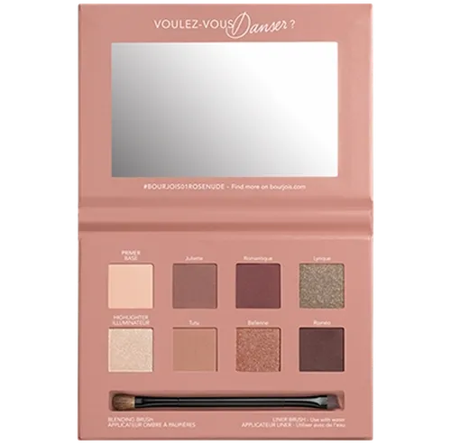 Bourjois Place De  L'Opera, Rose Nude Edition Eyeshadow Palette 01 (Paleta 8 cieni do powiek) - 1