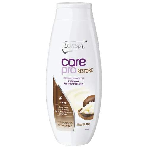 Luksja Care Pro, Restore, Mleczko pod prysznic z masłem shea