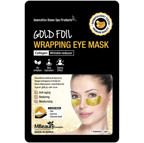 MBeauty Gold Foil Wrapping Eye Mask (Złote płatki pod oczy)