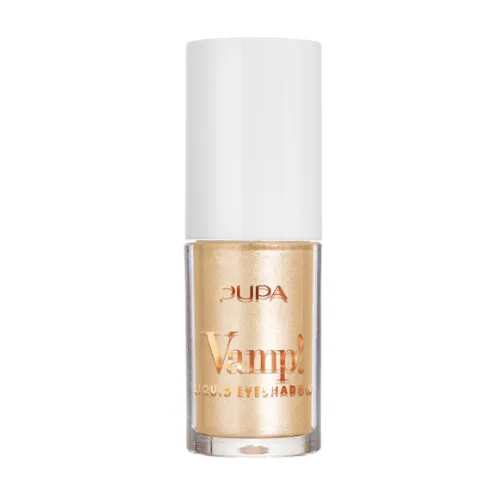 PUPA Vamp! Shine Bright, Liquid Eyeshadow (Połyskujący cień do powiek w płynie)