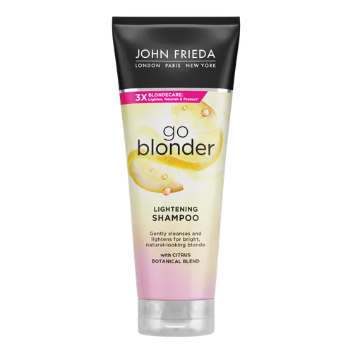 John Frieda Go Blonder, Lightening Shampoo (Szampon rozjaśniający do włosów blond (nowa wersja))