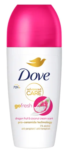 Dove Advanced Care, Dragon Fruit & Coconut Cream, Anti-Perspirant Roll-On (Smoczy owoc i Kokos, Antyperspirant w kulce)