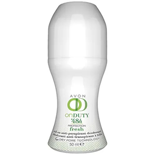 Avon On Duty Women, 48h Fresh Anti- Perspirant Roll- On (Dezodorant antyperspiracyjny w kulce dla niej `Pełnia świeżości`) - 2
