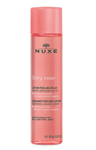 Nuxe Very Rose, Lotion Peeling Eclat (Rozświetlający peeling złuszczający)