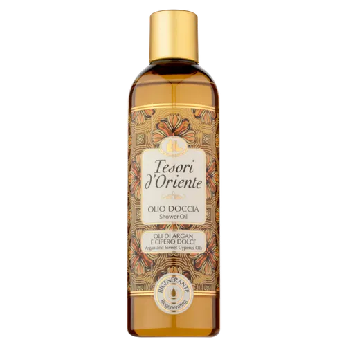 Tesori d'Oriente Olio Doccia Olio di Argan e Cipero Dolce [Shower Oil Argan & Cyperus] (Olejek pod prysznic)