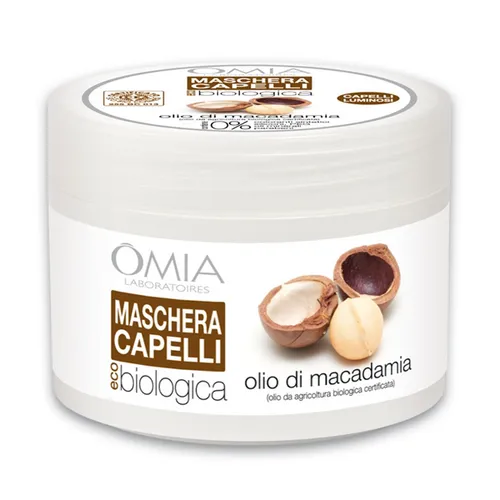 Omia Laboratoires Maschera Capelli Olio di Macadamia (Maska do włosów z olejem z orzechów makadamia)