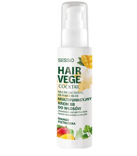 Sessio Hair Vege Coctail, Multifunctional BB Hair Cream (Multifunkcyjny krem BB do włosów) - 1