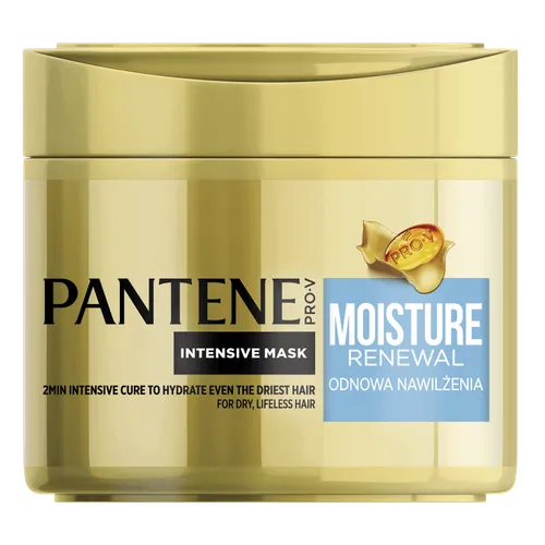 Pantene Pro-V, Moisture Renewal, Intensive Mask (Odnowa Nawilżenia, Intensywna maska nawilżająca do włosów suchych (nowa wersja)) - 1