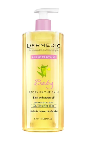 Dermedic Baby, Olejek do kąpieli i pod prysznic - 1