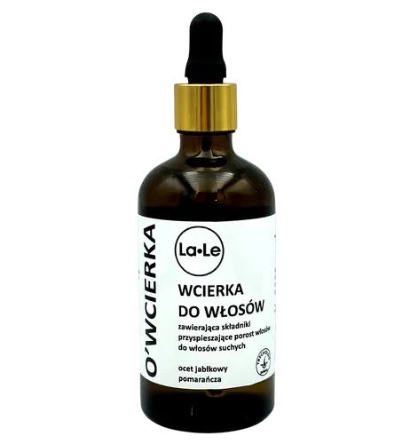 La-Le Wcierka do włosów `Ocet jabłkowy & pomarańcza`