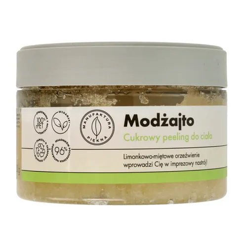 Manufaktura Piękna Cukrowy peeling do ciała `Modżajto`