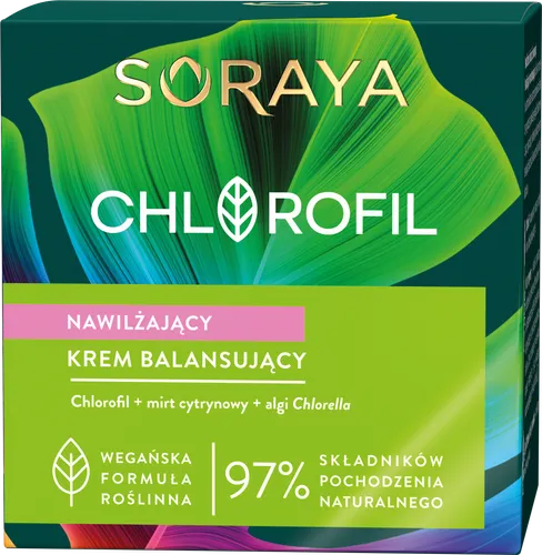 Soraya Chlorofil, Nawilżający krem balansujący - 2