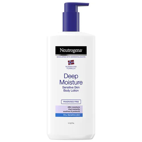 Neutrogena Formuła Norweska, Głęboko nawilżająca emulsja do ciała - skóra sucha i wrażliwa