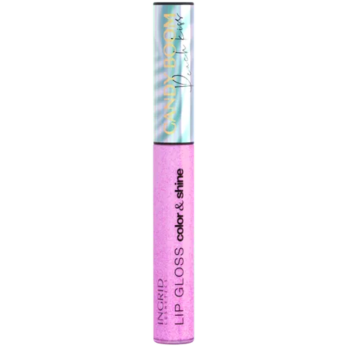 Ingrid Cosmetics Candy Boom, Peach Kiss Lip Gloss (Błyszczyk do ust) - 1