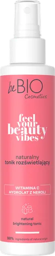 beBIO Feel Your Beauty Vibes, Naturalny tonik rozświetlający - 1