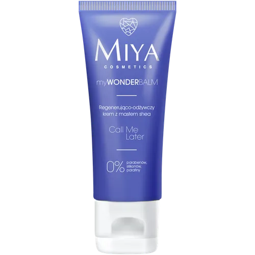 Miya Cosmetics myWONDERBALM Call Me Later (Regenerująco-odżywczy krem z masłem shea, do twarzy, rąk i ciała)