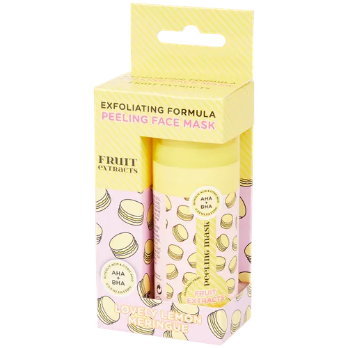 Maxbrands Exfoliating Formula Peeling Face Mask Lovely Lemon Maringue (Złuszczająca maseczka do twarzy)