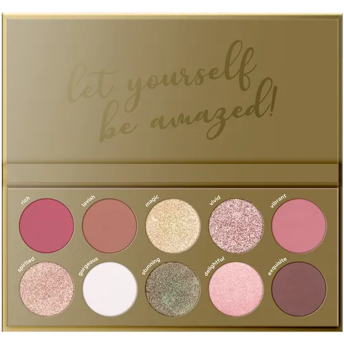 Claresa Golden Hour Eyeshadow Palette (Paleta cieni do powiek)