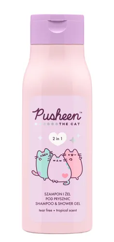 The Beauty Care Company Pusheen, 2 in 1 Shampoo & Shower Gel (Szampon i żel pod prysznic) - 1
