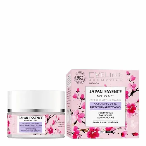 Eveline Cosmetics Japan Essence, Odżywczy krem przeciwzmarszczkowy - 2