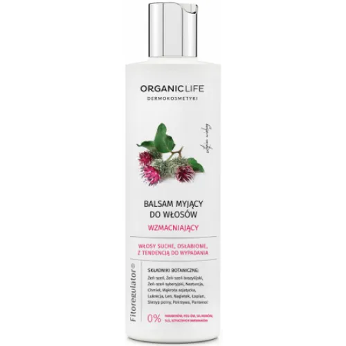 Organic Life Balsam myjący do włosów wzmacniający