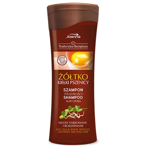 Joanna Tradycyjna Receptura, Szampon do włosów "Żółtko i Kiełki pszenicy" - 2