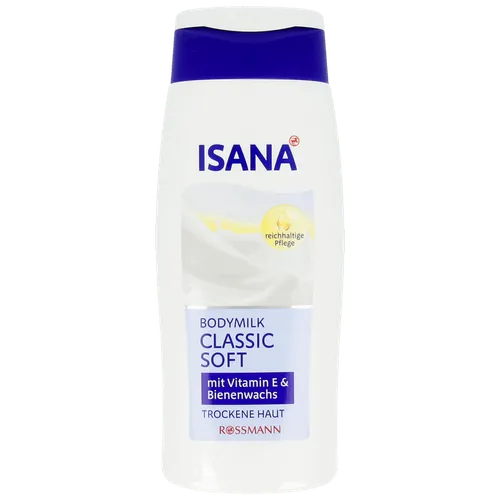 Isana Classic Soft, Mleczko do ciała z witaminą E i woskiem pszczelim - 2