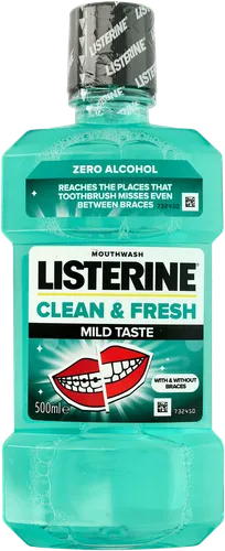 Listerine Clean & Fresh, Płyn do płukania jamy ustnej