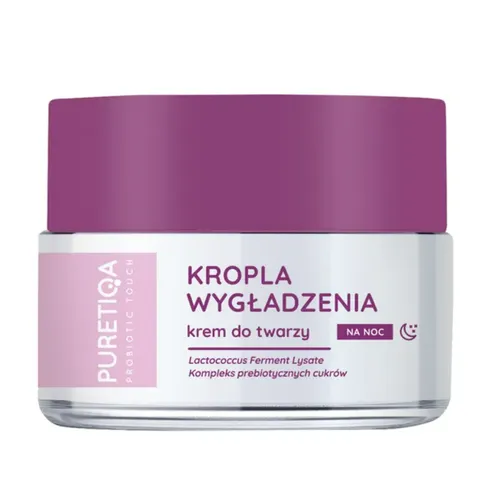 Puretiqa Probiotic Touch Kropla Wygładzenia, Krem na noc